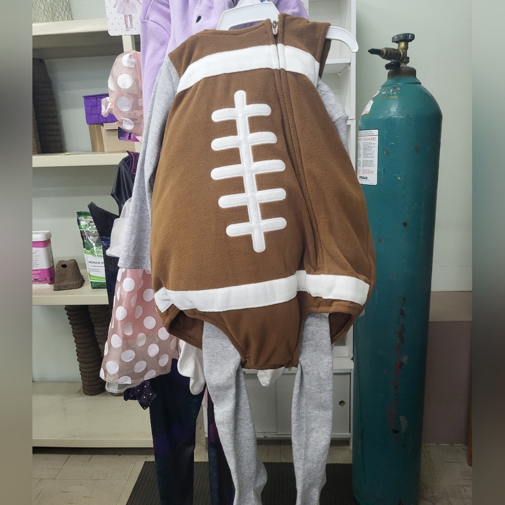NWT 12M Football baby costume